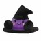 Aurora® Spooky Palm Pals™ Rowena Witch Hat™ Stuffed Animal - Fun Collectible Plush for Kids and Adult Collectors - Perfect for Halloween Decorations and Gifts - Black 4 Inches